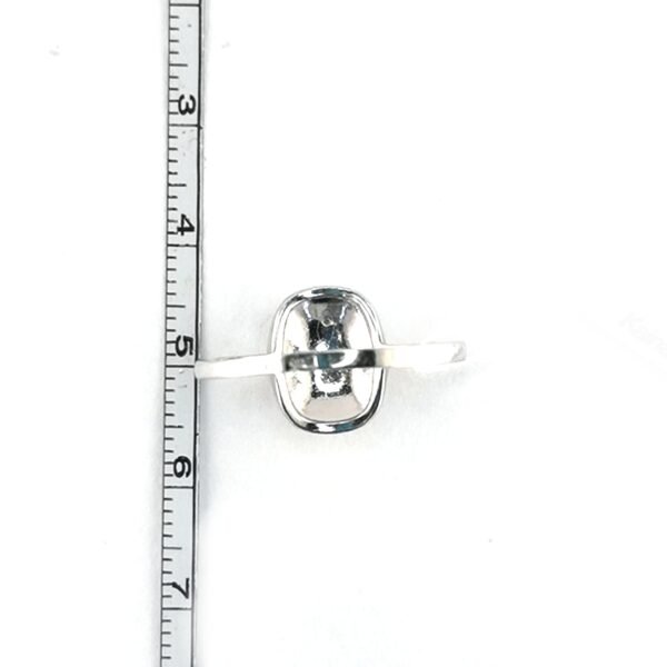 Sidabrinis žiedas su perlamutru ir cirkoniu | Juvelyrika Baltijos Perlas |