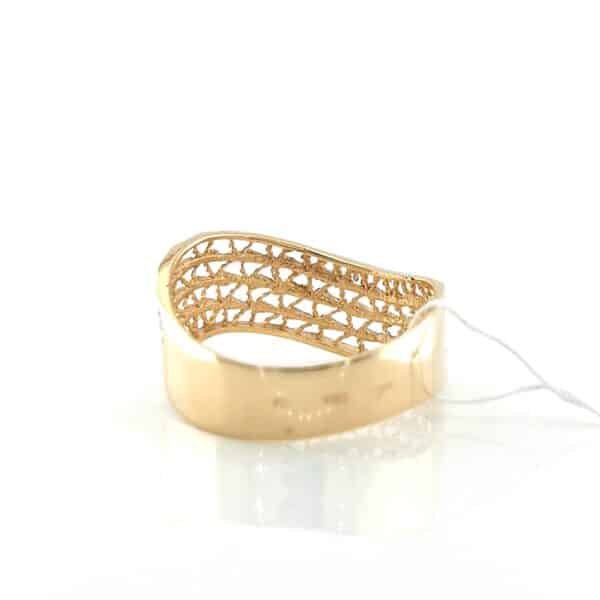 Auksinis žiedas — Juvelyrika Baltijos Perlas —