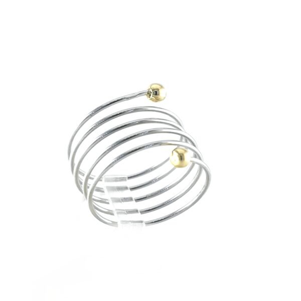 Balto aukso žiedas | Juvelyrika Baltijos Perlas |