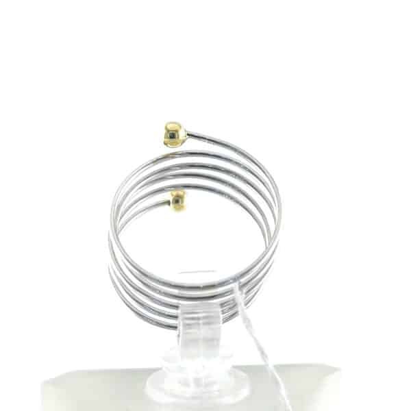 Balto aukso žiedas — Juvelyrika Baltijos Perlas —