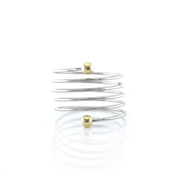 Balto aukso žiedas | Juvelyrika Baltijos Perlas |