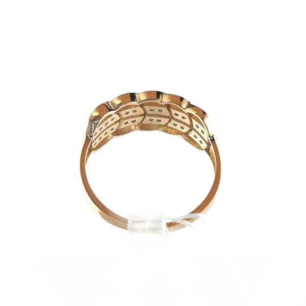 Auksinis žiedas cirkoniu | Juvelyrika Baltijos Perlas |