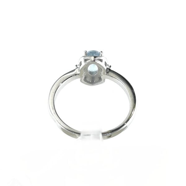 Sidabrinis žiedas su sintetiniu topazu | Juvelyrika Baltijos Perlas |