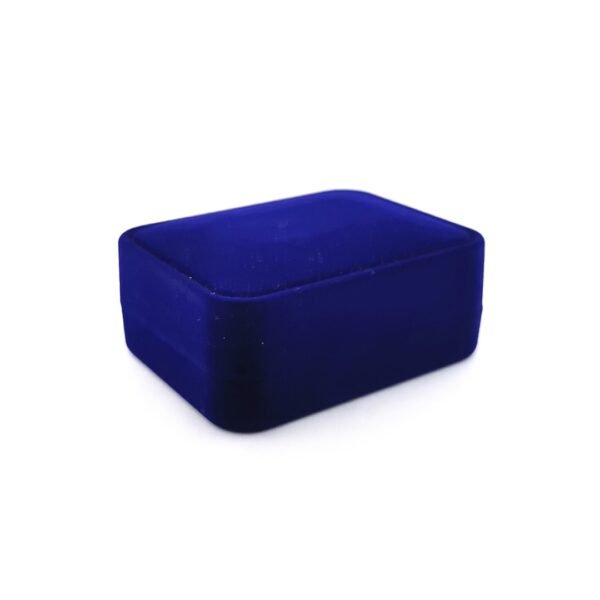 Mėlyna veliūrinė dėžutė | Juvelyrika Baltijos Perlas |