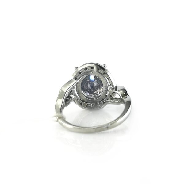 Sidabrinis žiedas su kvarcu — Juvelyrika Baltijos Perlas —