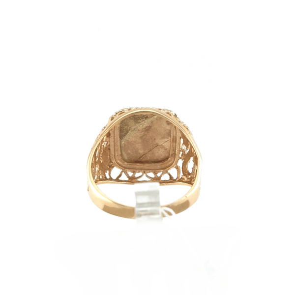 Vyriškas auksinis žiedas | Juvelyrika Baltijos Perlas |