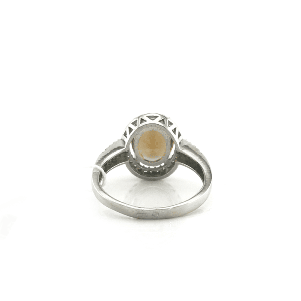 Sidabrinis žiedas su sultanitu — Juvelyrika Baltijos Perlas —