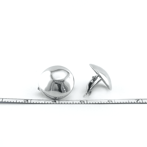 Modernūs sidabriniai auskarai — Juvelyrika Baltijos Perlas —