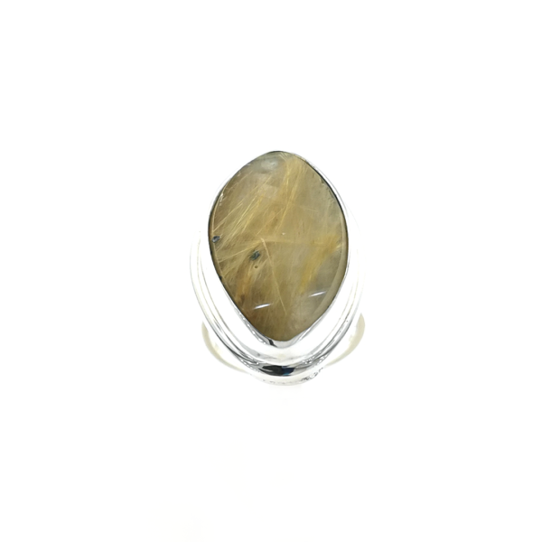 Sidabrinis žiedas su citrinu | Juvelyrika Baltijos Perlas |