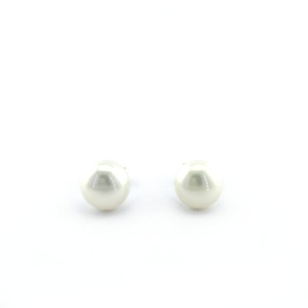 Sidabriniai auskarai su perlais — Juvelyrika Baltijos Perlas —