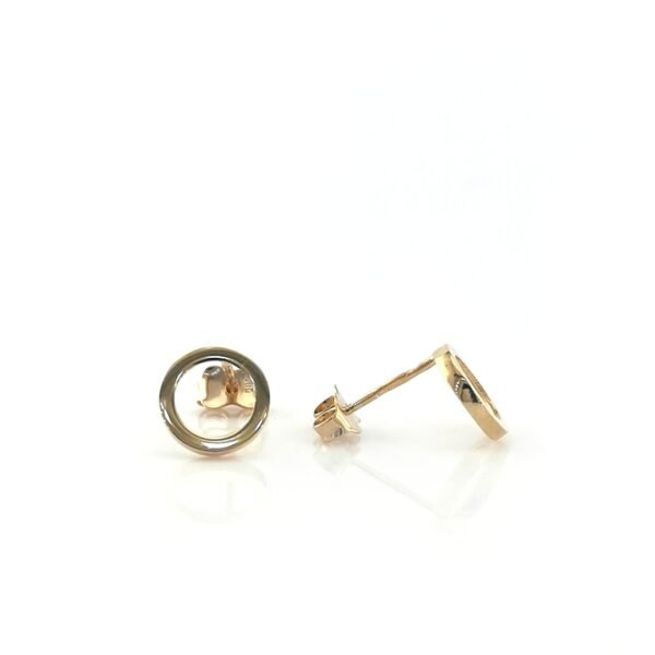 Minimalistiniai auksiniai auskarai | Juvelyrika Baltijos Perlas |