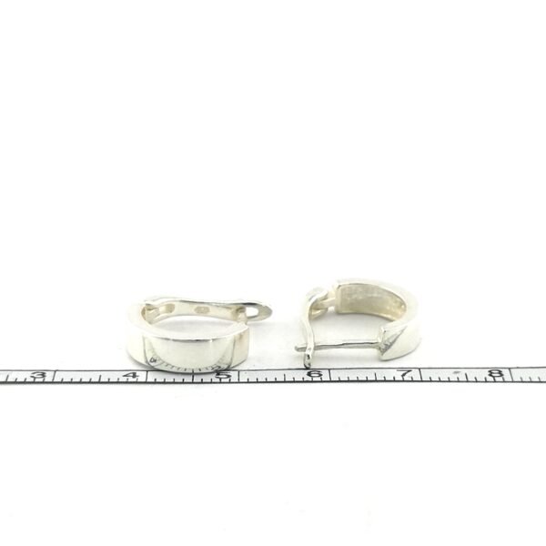 Minimalistiniai sidabriniai auskarai | Juvelyrika Baltijos Perlas |