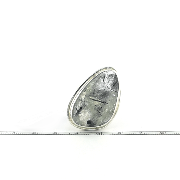 Sidabrinis žiedas su turmalinu | Juvelyrika Baltijos Perlas |